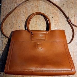 womens hand bag, shoulder bag, brown